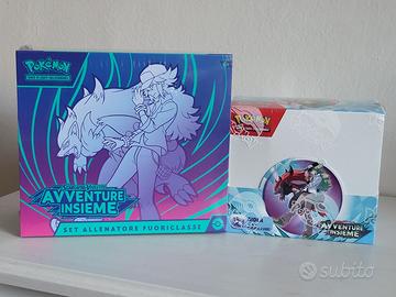 Box 36 ed ETB Pokémon Avventure insieme TCG ita