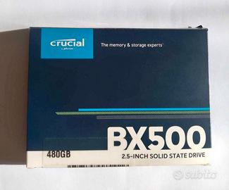 CRUCIAL SSD 480GB SATA3 2.5 READ