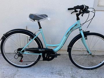 bicicletta city bike ruota 26 con cambio 