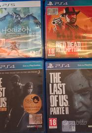 lotto giochi ps4/ps5  trattabile 