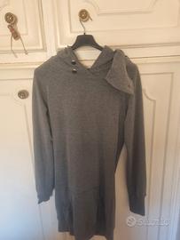 Maxi Felpa / Abito MET con Cappuccio
