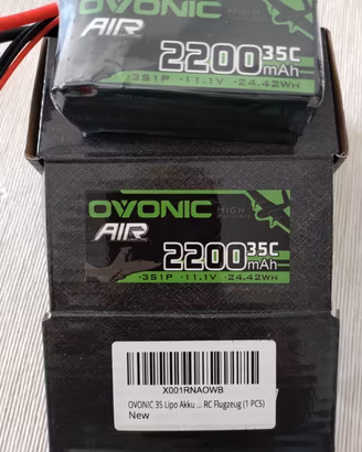 OVONIC Batteria Lipo