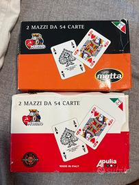 4 mazzi da 54 carte