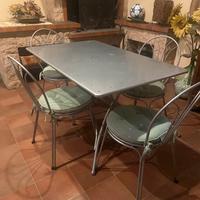 Set giardino/terrazzo tavolo+4 sedie
