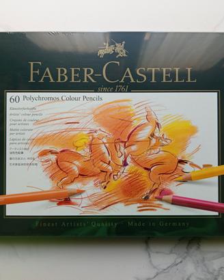 Faber-Castell Polychromos – 60 pastelli/matite