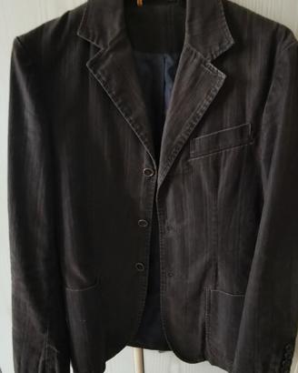 giacca marrone tg 48 uomo