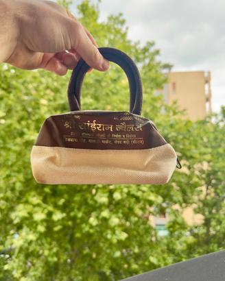 Mini Borsa Araba Marrone/Nocciola