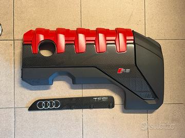 Copri motore audi rs oem carbonio
