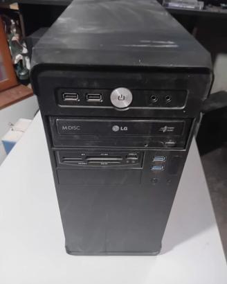 PC12 MSI MS 615M + Monitor Samsung 19"