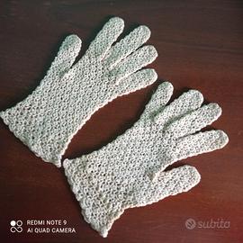 Guanti Vintage Colore Beige Chiaro