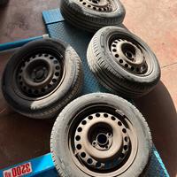 Set 4 gomme barum 175/65/14 2021 + 4 cerchi opel