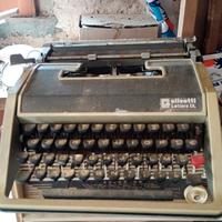 macchina da scrivere Olivetti lettera dl