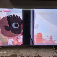 TELEVISORE QLED SAMSUNG QE49Q6FNATXZT ROTTO