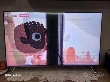 TELEVISORE QLED SAMSUNG QE49Q6FNATXZT ROTTO