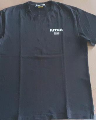 IUTER - Black Tshirts Maglietta nera - taglia: M