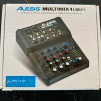 Mixer compatto Alesis 4 USB FX