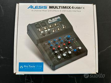 Mixer compatto Alesis 4 USB FX