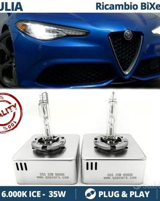 Lampadine XENON D5S per Alfa Romeo GIULIA 6000K