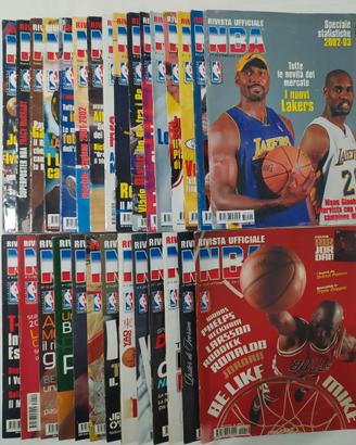 Rivista ufficiale NBA Mancolista annate 2002/03/0