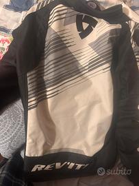 Giacca moto con protezioni XXL