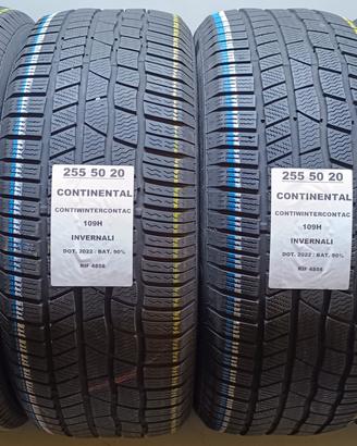 4 GOMME 255 50 20 CONTINENTAL INV RIF4858