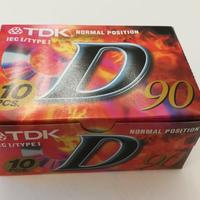 Audiocassette TDK 90 min D