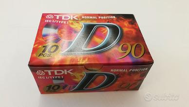 Audiocassette TDK 90 min D