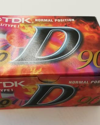 Audiocassette TDK 90 min D