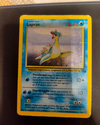 Lapras 10/62 holo con Swirl 