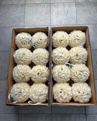 16 decorazioni floreali