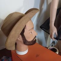 cappello in pelle scamosciata Pralana