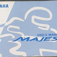 USO E MANUTENZIONE MANUALE YAMAHA MAJESTY 400 YP40