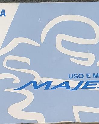 USO E MANUTENZIONE MANUALE YAMAHA MAJESTY 400 YP40