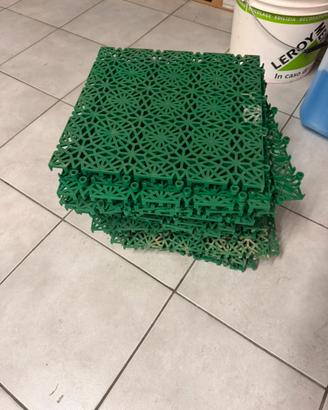 Mattonelle plastica