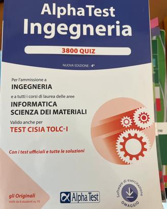 Libri di testo per test ingresso ingegneria