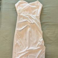 Vestito tubino bianco mai indossato