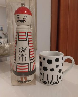 Porta pepe Chef My Home e Tazza Tiger