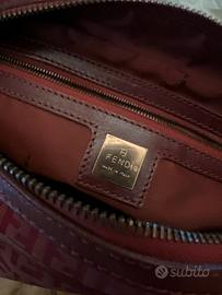Borsa Cage Plain tela originale Fendi