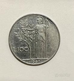 Moneta 100 lire 1967