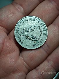 1978 Gettone Jeton Token Ipsoa 1000lire  Ø30 mm
