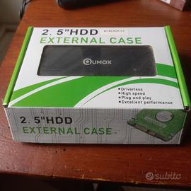 BOX ESTERNO 2,5" HDD/SSD SATA USB 3.0 QUMOX