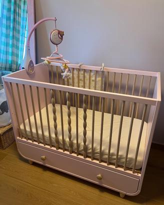 Lettino Ikea MYLLRA rosa
