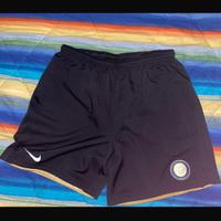 Pantaloncini Inter neri , con mutanda interna