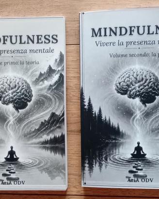 Set 2 libri Mindfulness Volume 1 teoria + Volume 2