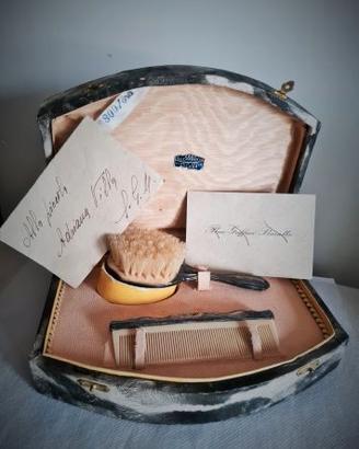 Antico Necessaire Argento 800 fine anni '30