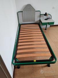 Letto singolo a doghe
