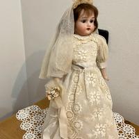 Bambola antica sposa AM 370
