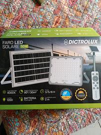 faro led solare 50W