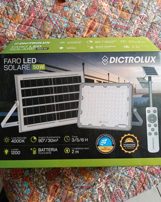 faro led solare 50W
