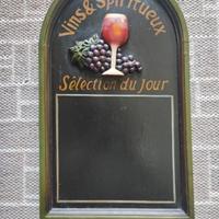 lavagna in legno per pub